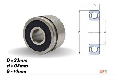 ROLAMENTOS ALTERNADOR B885 - IKRB885 IKRO