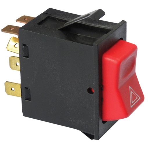 INTERRUPTOR EMERGENCIA 12V MB CAMINHAO ONIBUS 97  - IM11208 