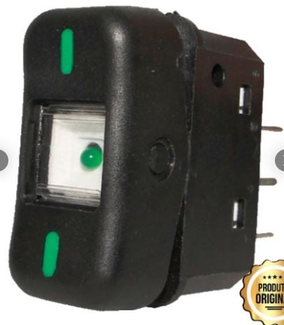 INTERRUPTOR TECLA 24V UNIVERSAL - IM11602 MARILIA