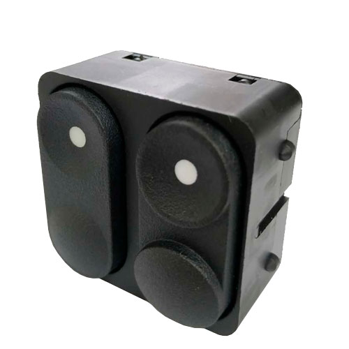 INTERRUPTOR BOTAO DE VIDRO ELETRICO DUPLO CELTA - IM31010  