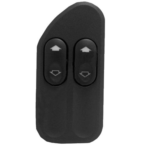 INTERRUPTOR VIDRO ELETRICO DUPLO SEM BLOQUEIO FORD FIESTA 2002 EM DIANTE - IM31648