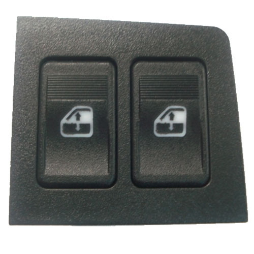 INTERRUPTOR BOTAO  DE VIDRO DUPLO UNO ELBA 85 04 - IM31650  