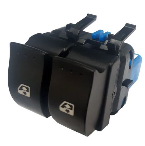 INTERRUPTOR DE VIDRO ELÉTRICO DUPLO RENAULT SANDERO DUSTER MASTER LOGAN 2013 EM DIANTE - MARILIA IM31772
