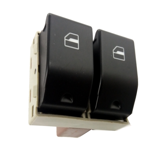 INTERRUPTOR VIDRO ELETRICO VW GOL-VOYAGE-SAVEIRO GIV E GV 1 ESTAGIO,FUNDO MARRON DUPLO (MARILIA)  - IM34271