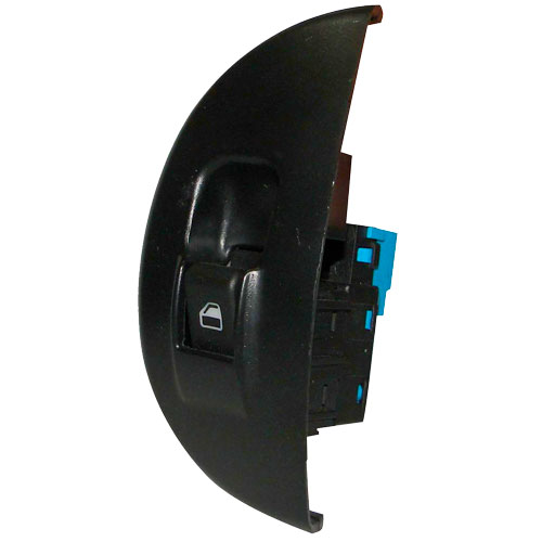 INTERRUPTOR DE VIDRO ELÉTRICO TECLA SIMPLES. LED ÂMBAR- IM37317  