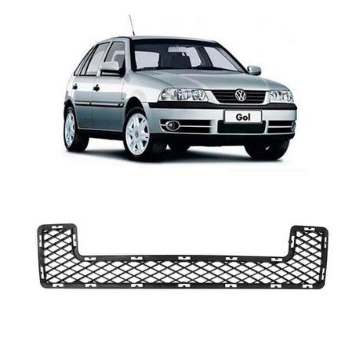 GRADE PARACHOQUE CENTRAL GOL G3 99-02 VW