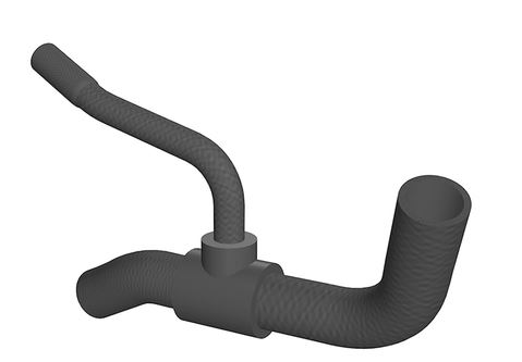 MANGUEIRA INFERIOR RADIADOR COM AR E SEM AR FIAT PALIO - RB10142 JAMAICA