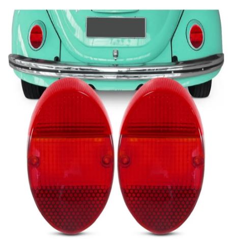 LENTE LANTERNA TRAS FUSCA RUBI VW
