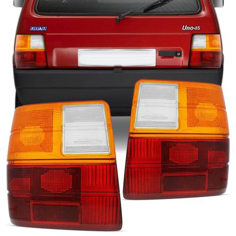 LENTE LANTERNA TRAS UNO 84>AMBAR LE FIAT