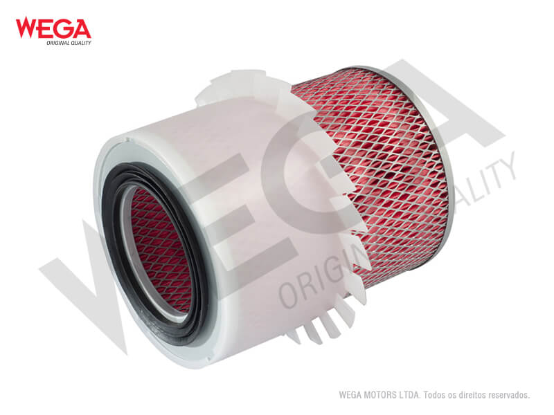 FILTRO AR DO MOTOR MITSUBISHI L200 2.5  PAJERO 2.5  2.8  SPORT - JFA0594