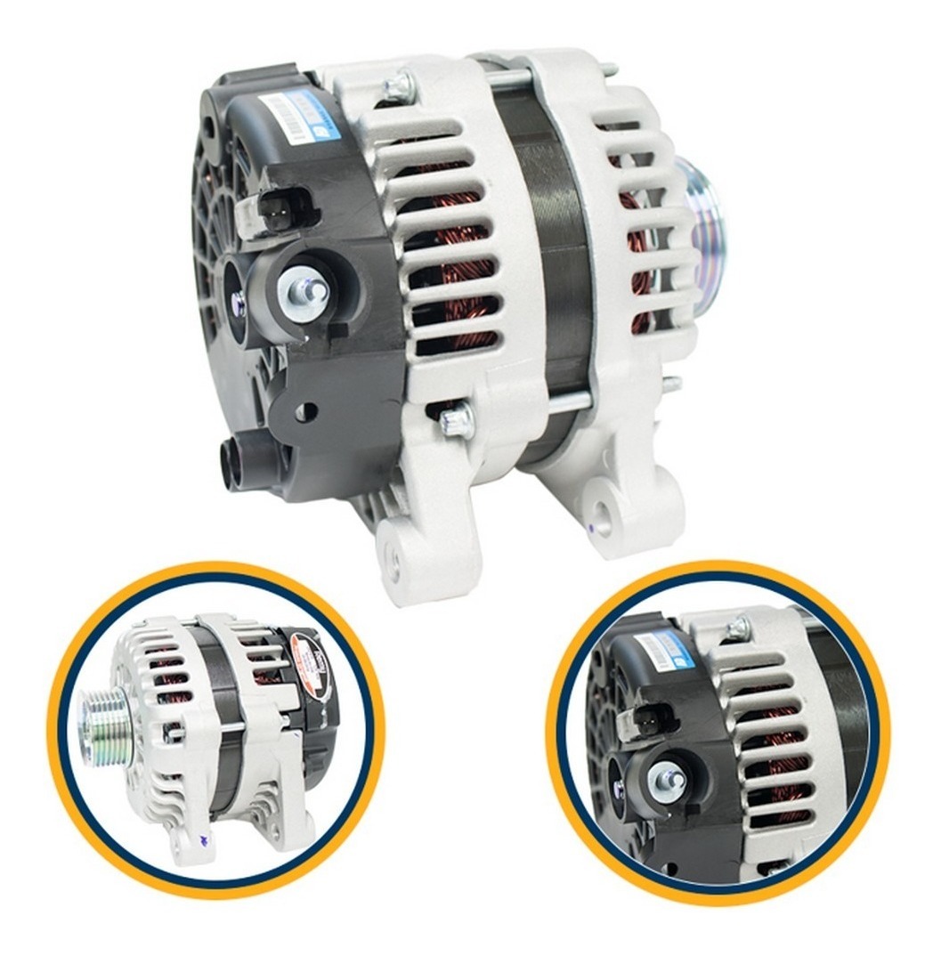 ALTERNADOR 12V 95 AMPERES CITROEN-PEUGEOUT  - JFZ1818 DELCO REMY