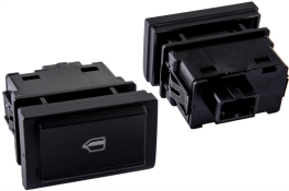 INTERRUPTOR BOTAO VIDRO GOL-VOYAGE GV 08-12 (PRETO) - K10003240  