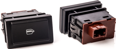 INTERRUPTOR BOTAO VIDRO GOL-VOYAGE GV 08-12 (MARRON) - K10003241  