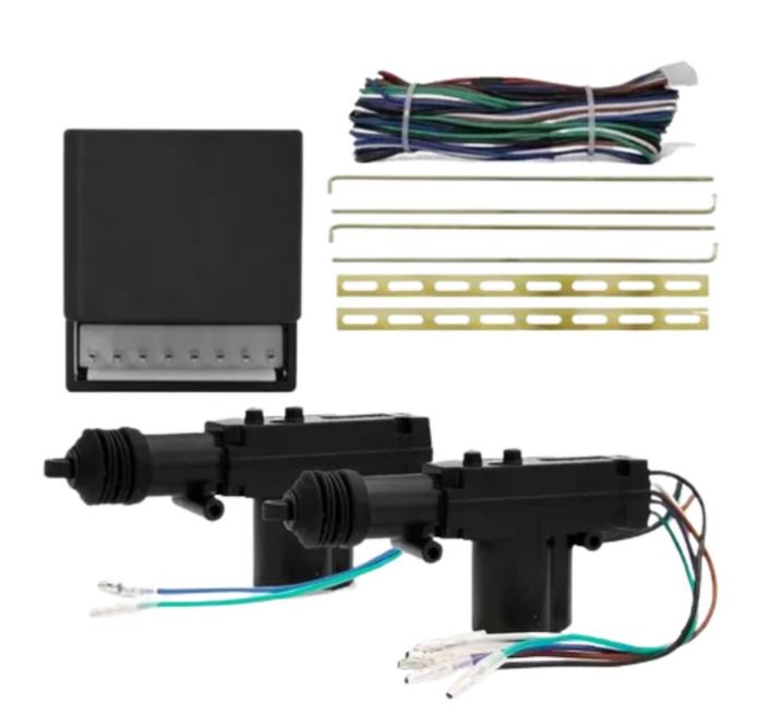 KIT TRAVAS ELETRICA UNIVERSAL 2 PORTAS DUPLA SERVENTIA - K2PM1 KX3