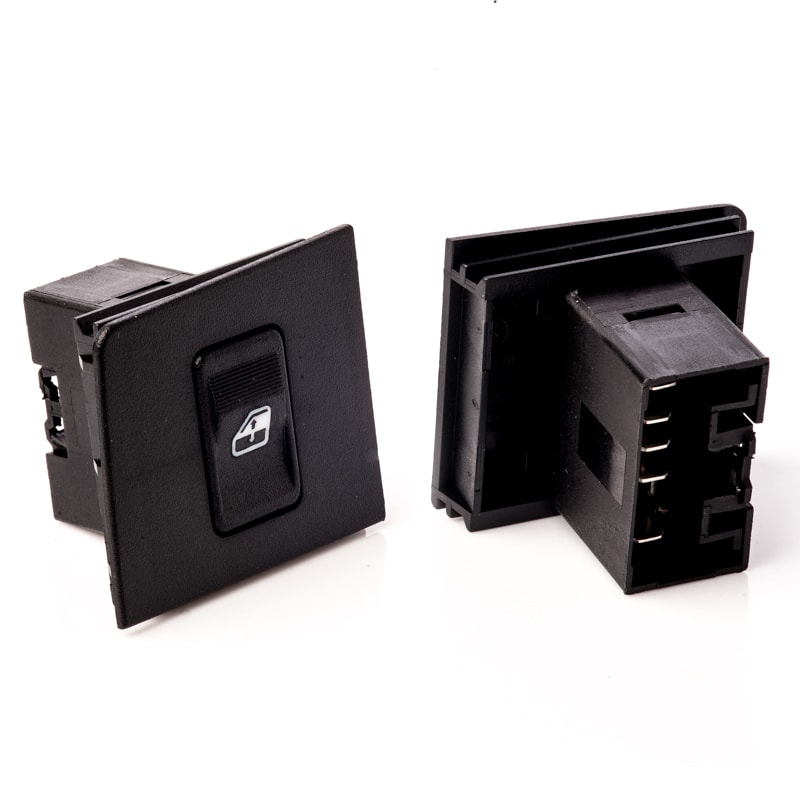 INTERRUPTOR BOTAO VIDRO SIMPLES UNO 02....LED AMARELO MERCEDES BENZ - K3165555  