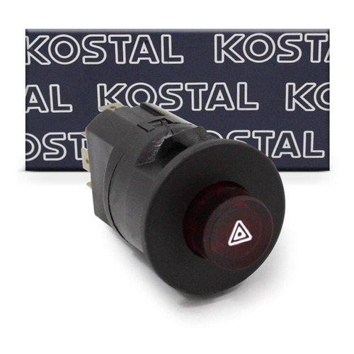 INTERRUPTOR ALERTA MERCEDES BENZ  CAMINHAO AO 87....REDONDO - K3805201