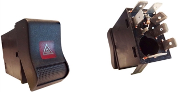 INTERRUPTOR ALERTA CAMINHAO /ONIBUS VOLKSWAGEN 01....24V - K3813955 