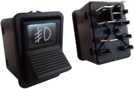 INTERRUPTOR TECLA MERCEDES BENZ  FAROL NEBLINA 24V  - K3833153  