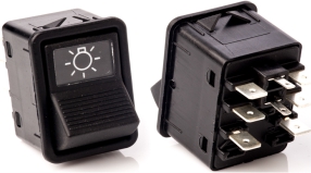 INTERRUPTOR TECLA MERCEDES BENZ FAROL GERAL 24V  - K3833163  