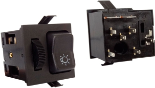 INTERRUPTOR DE LUZ COM REOSTATO GOL-PARATI 88-95 - K3847218 