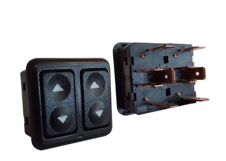 INTERRUPTOR BOTAO VIDRO DUPLO FORD ESCORT HOBBY 93-96  - K3900100 