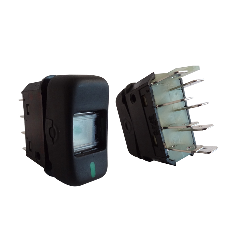 INTERRUPTOR FAROL SIMPLES 24V PRETO 1 ESTAGIO - K3931001  