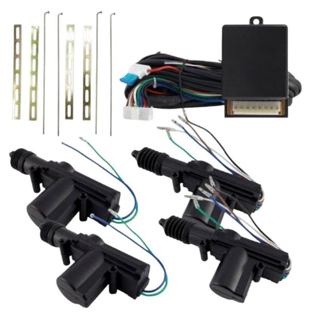 KIT TRAVAS ELETRICA UNIVERSAL 4 PORTAS DUPLA SERVENTIA - K4PM1 KX3