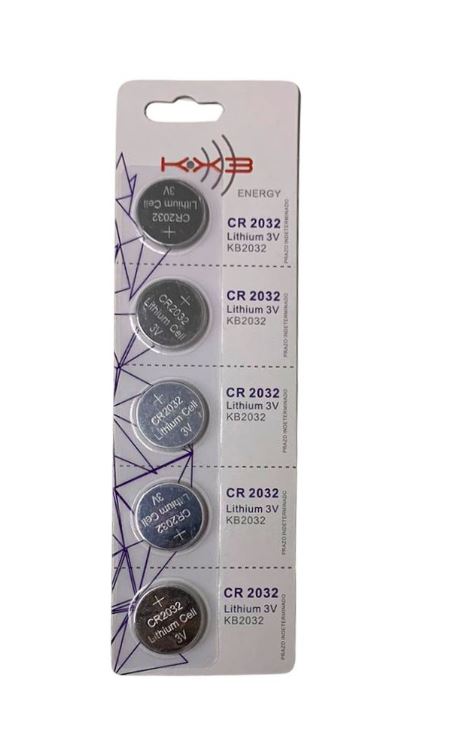 BATERIA CONTROLE KX3 3V CR2032 - KB2032 KX3