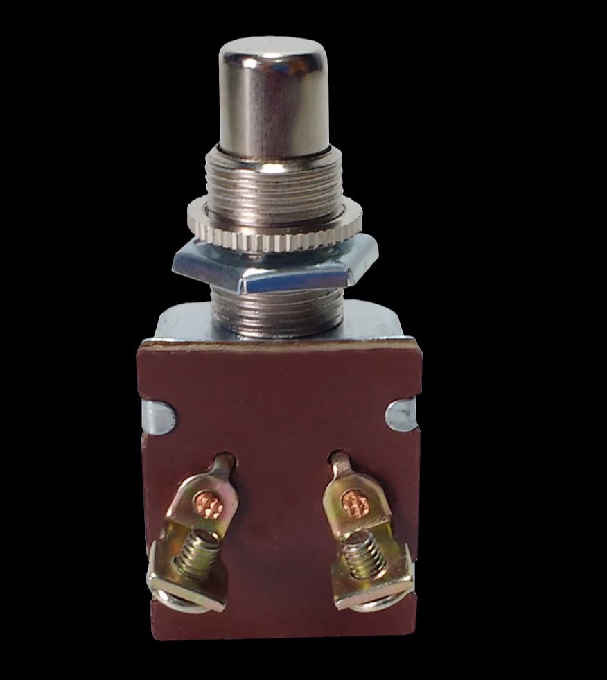 BOTAO PARTIDA 2 TERMINAIS CROMADO FORD CASE SCANIA FIAT ALLIS HYSTER - LCG1014  D PAULA 