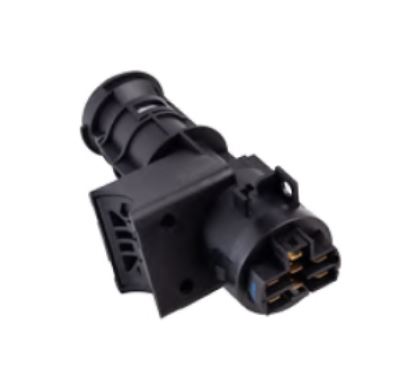 TRAVA DE DIREÇÃO COM COMUTADOR E SEM TRAVA DE COLUNA 7 TERMINAIS FIAT UNO, PALIO - LCG1188 DPAULA