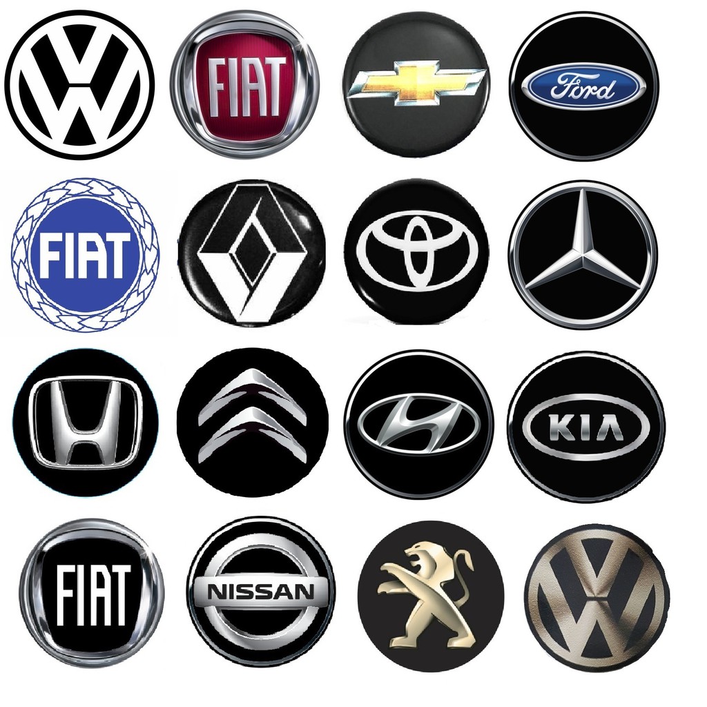 EMBLEMA CALOTA CARRO DIVERSOS