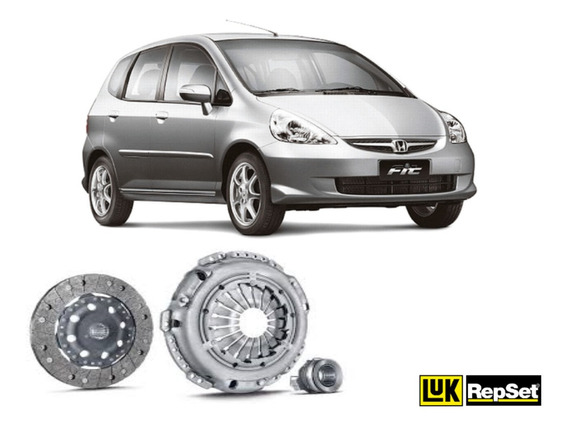 KIT EMBREAGEM FIT 1.4 8V 04-08 HONDA 