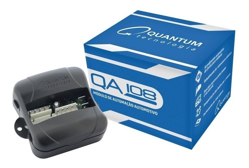 MÓDULO AUTOMAÇÃO MULTIUSO AUTOMOTIVO UNIVERSAL TETO SOLAR, VIDRO ELETRICO, FAROIS - LV108QA QUANTUM
