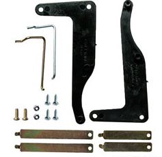 SUPORTE TRAVA ELETRICA SAVEIRO 2 PORTAS SPTRV13  - LVW18  