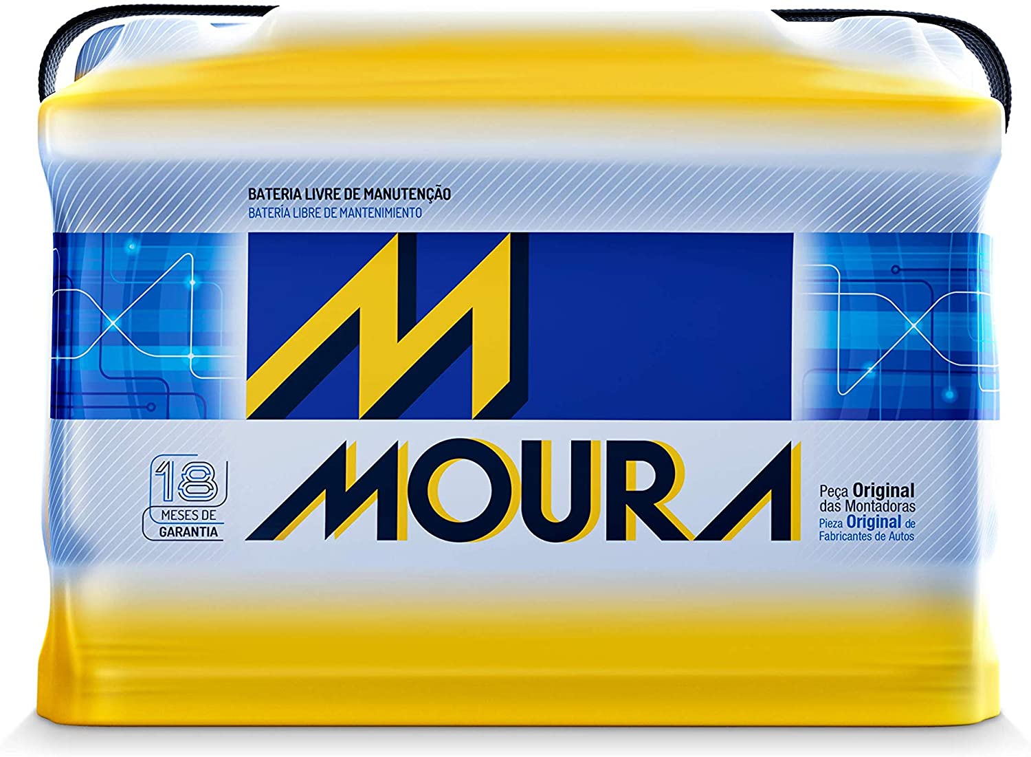 BATERIA MOURA M60AX MFA CAIXA ALTA - M60AX  