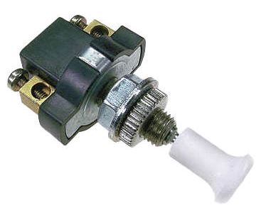 INTERRUPTOR UNIVERSAL BUCHA LONGA, BOTAO BRANCO - M7208