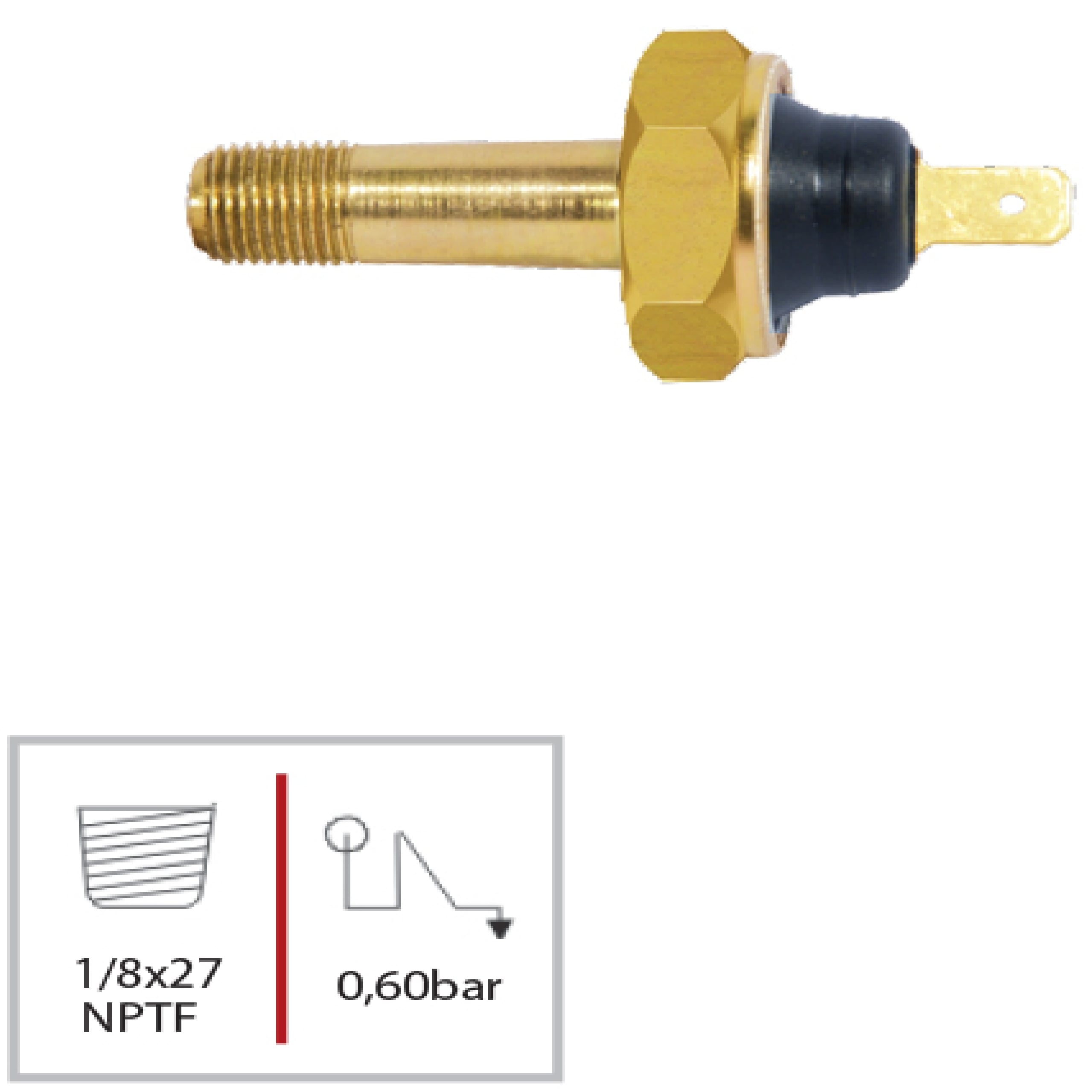 INT PRESSAO OLEO GM TD MOD C/TERM ENCAIX