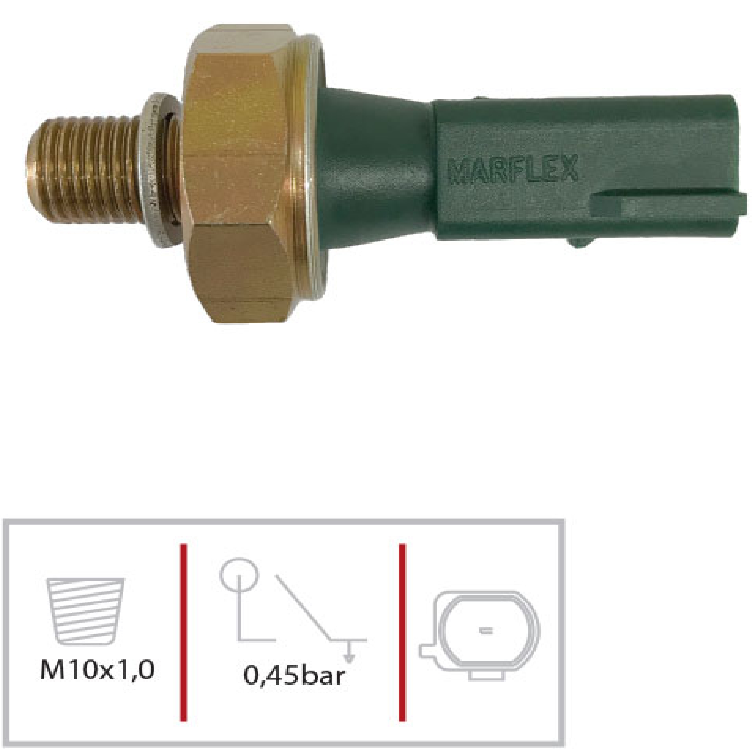 INTERRUPTOR PRESSAO DE OLEO FOX1.0/POLO 16V GOLF IBIZA(3387) - M7290