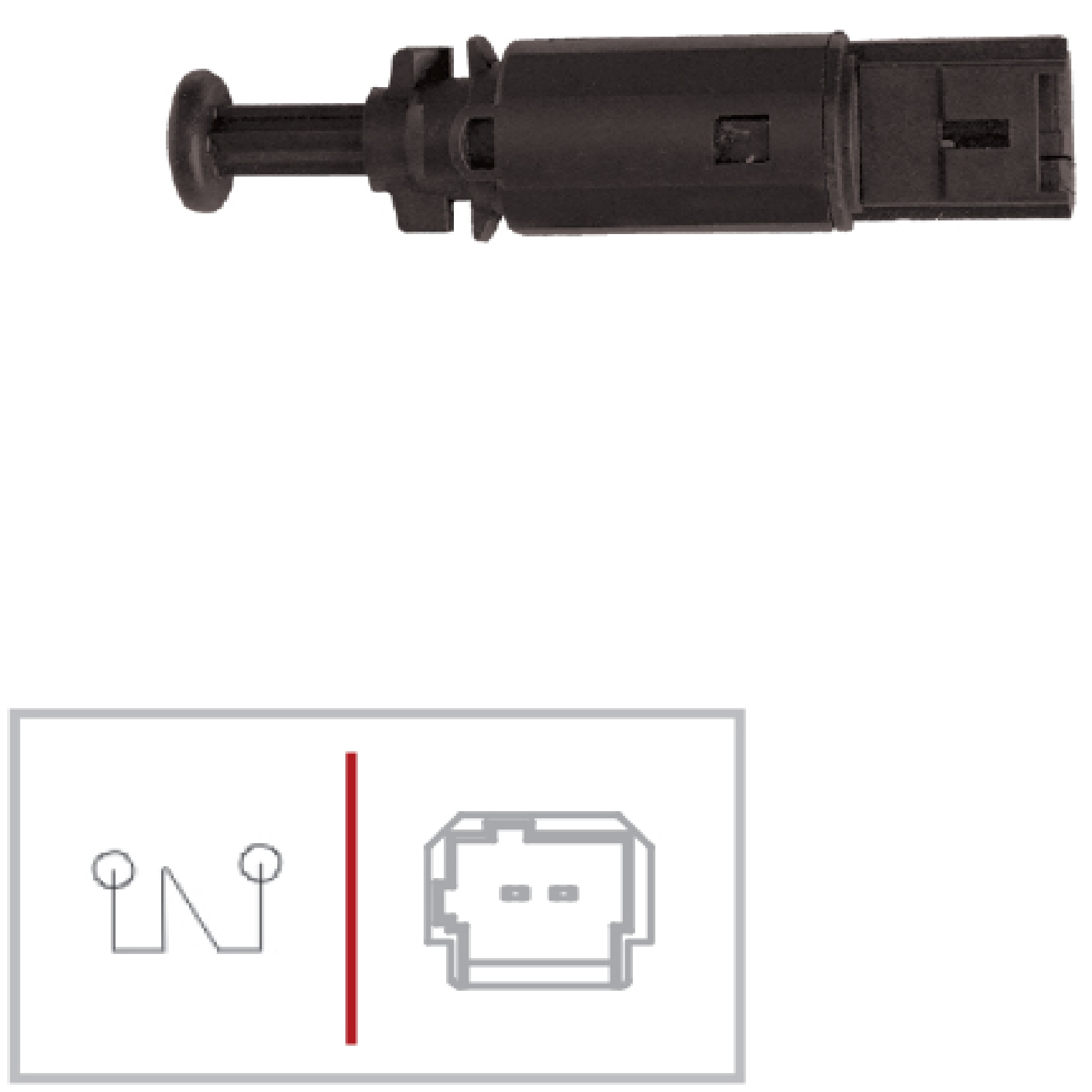 INT LUZ FREIO PEUGEOT 206