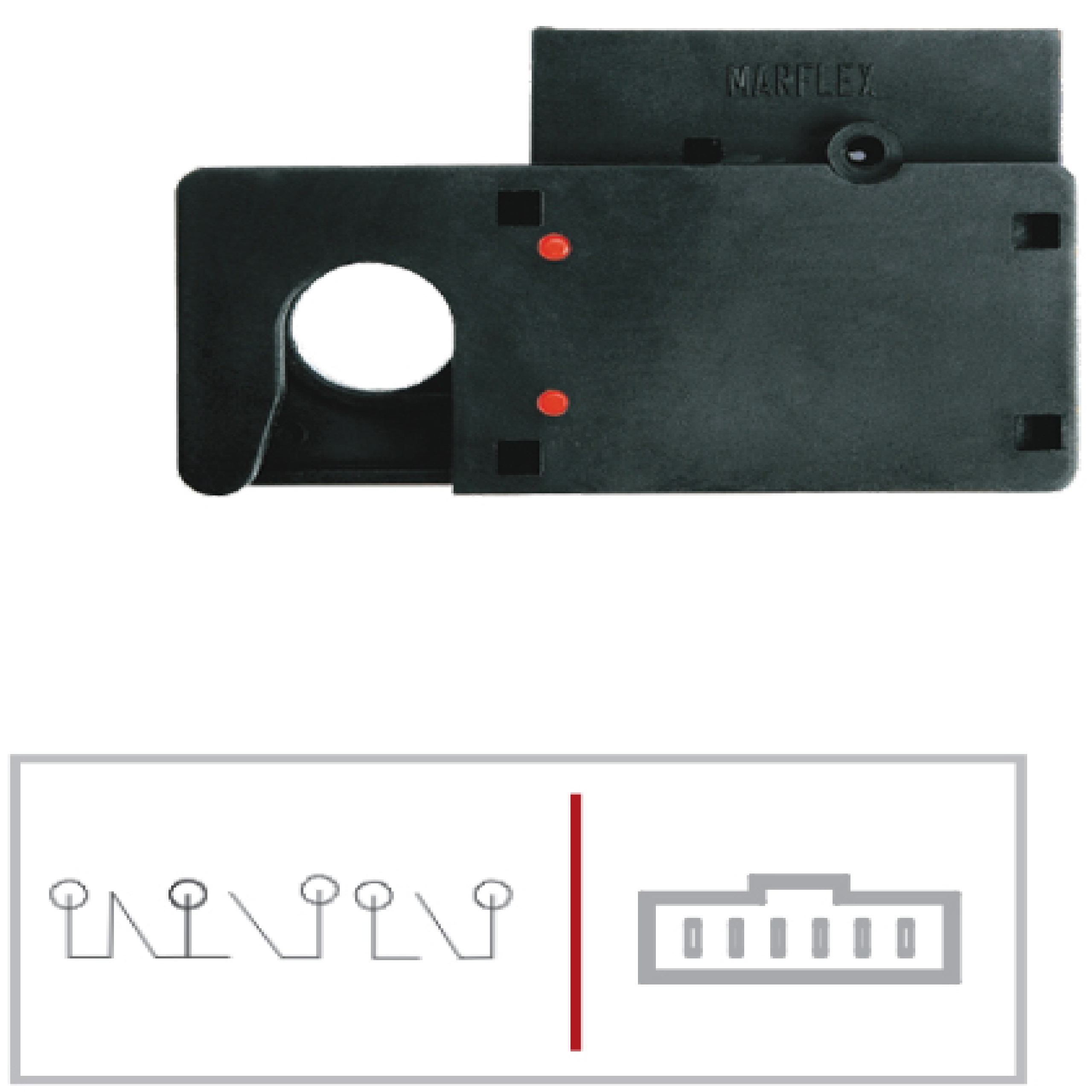 INT LUZ FREIO GM MTS BLAZ/S10 (398)