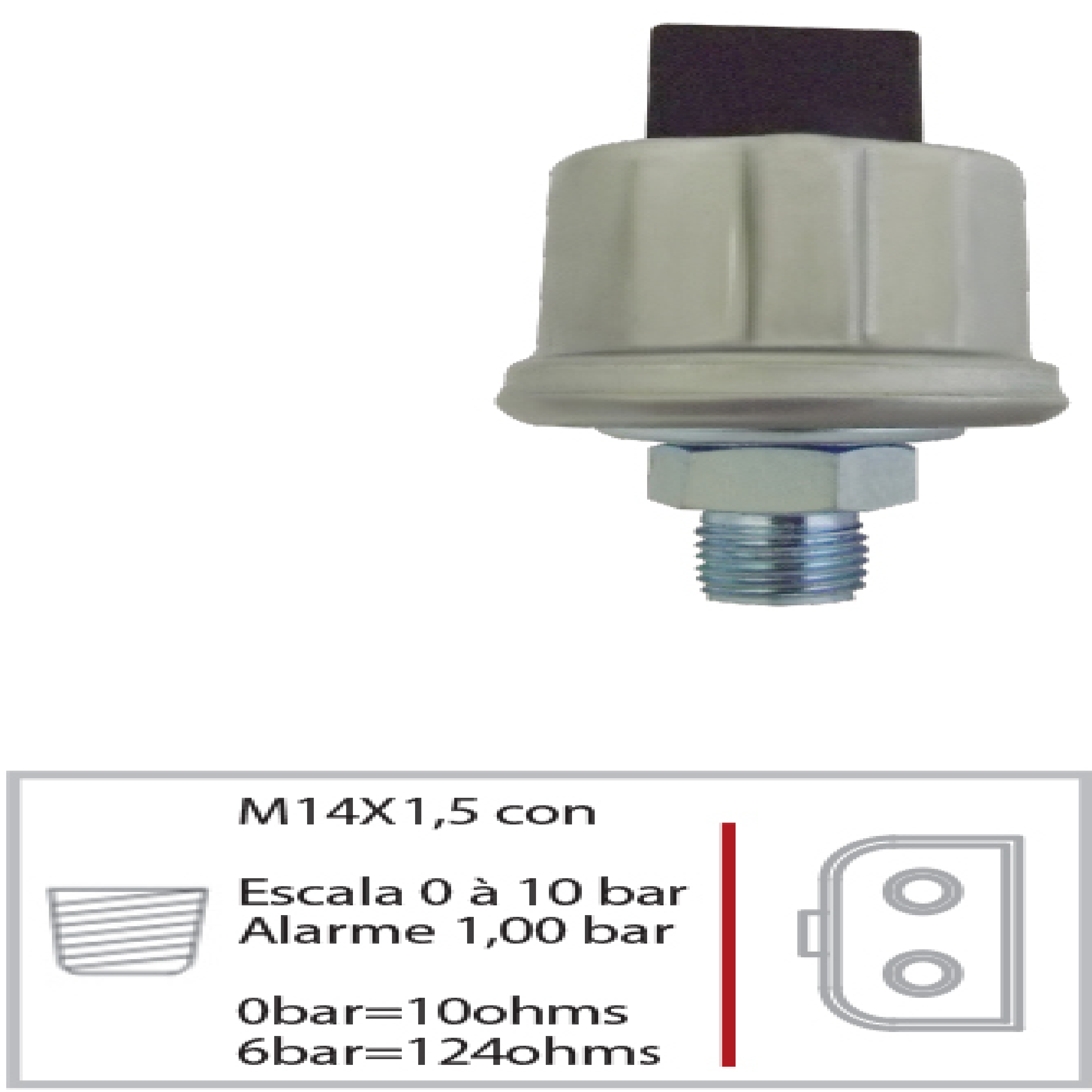 SENSOR DE PRESSAO BULBO 