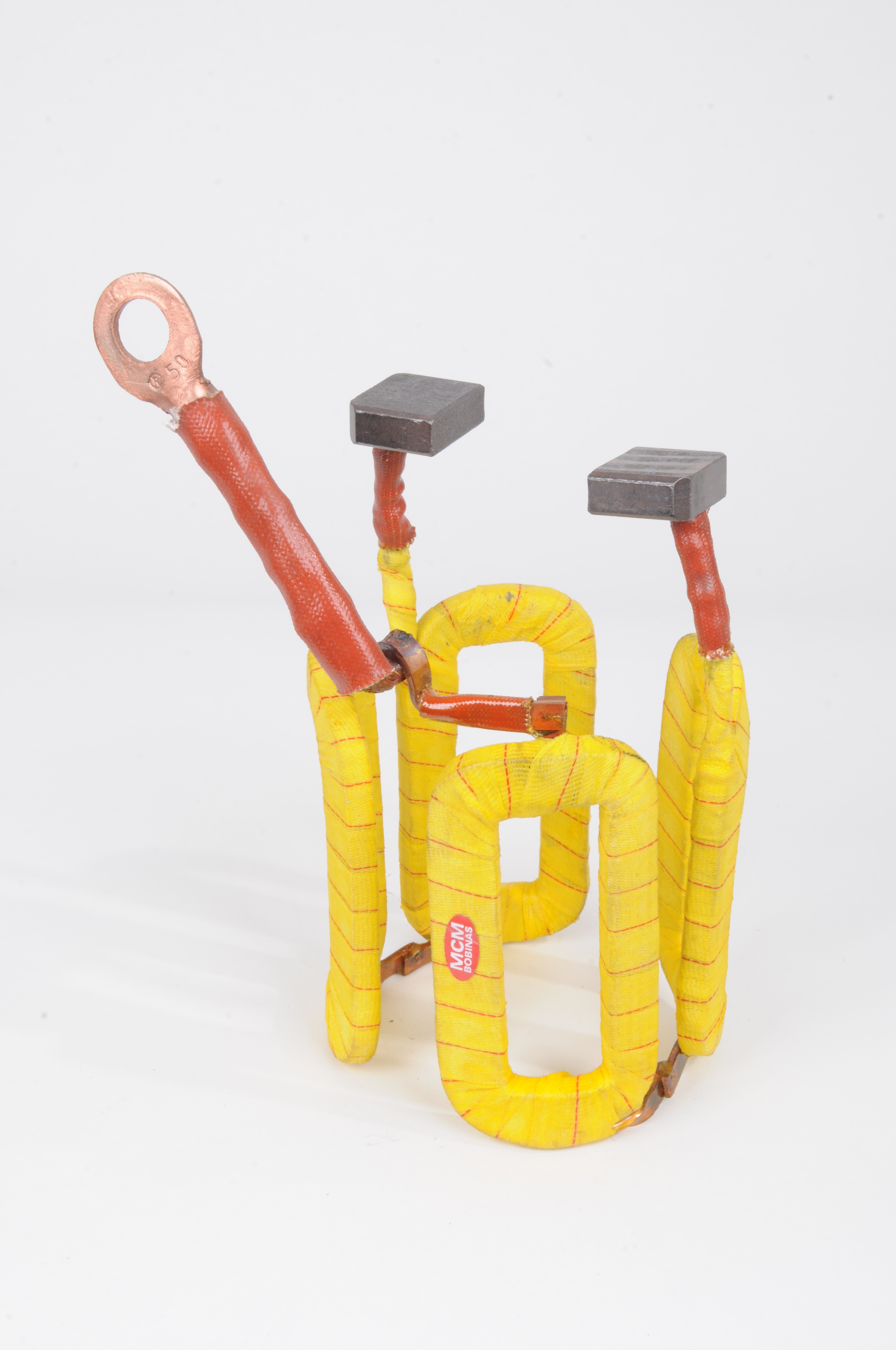 BOBINA MOTOR PARTIDA DELCO REMY 38MT 24V C/ ESCOVAS - MCM032E  