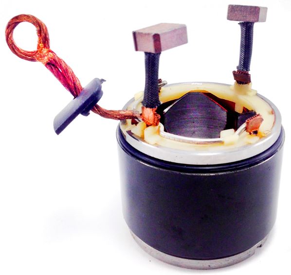 BOBINA DE CAMPO COM CARCAÇA MOTOR DE PARTIDA DENSO HONDA CIVIC- TOYOTA COROLLA -  MCM106E