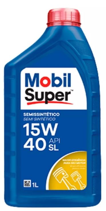 OLEO MOBIL SUPER 15W40 24X1 LITRO - MOBIL 15W40