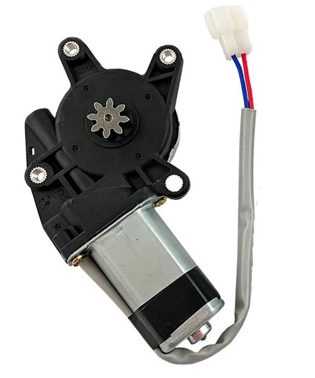 MOTOR UNIVERSAL PARA MAQUINA VIDRO 12V 8 DENTES LADO DIREITO - MP0001D EURO