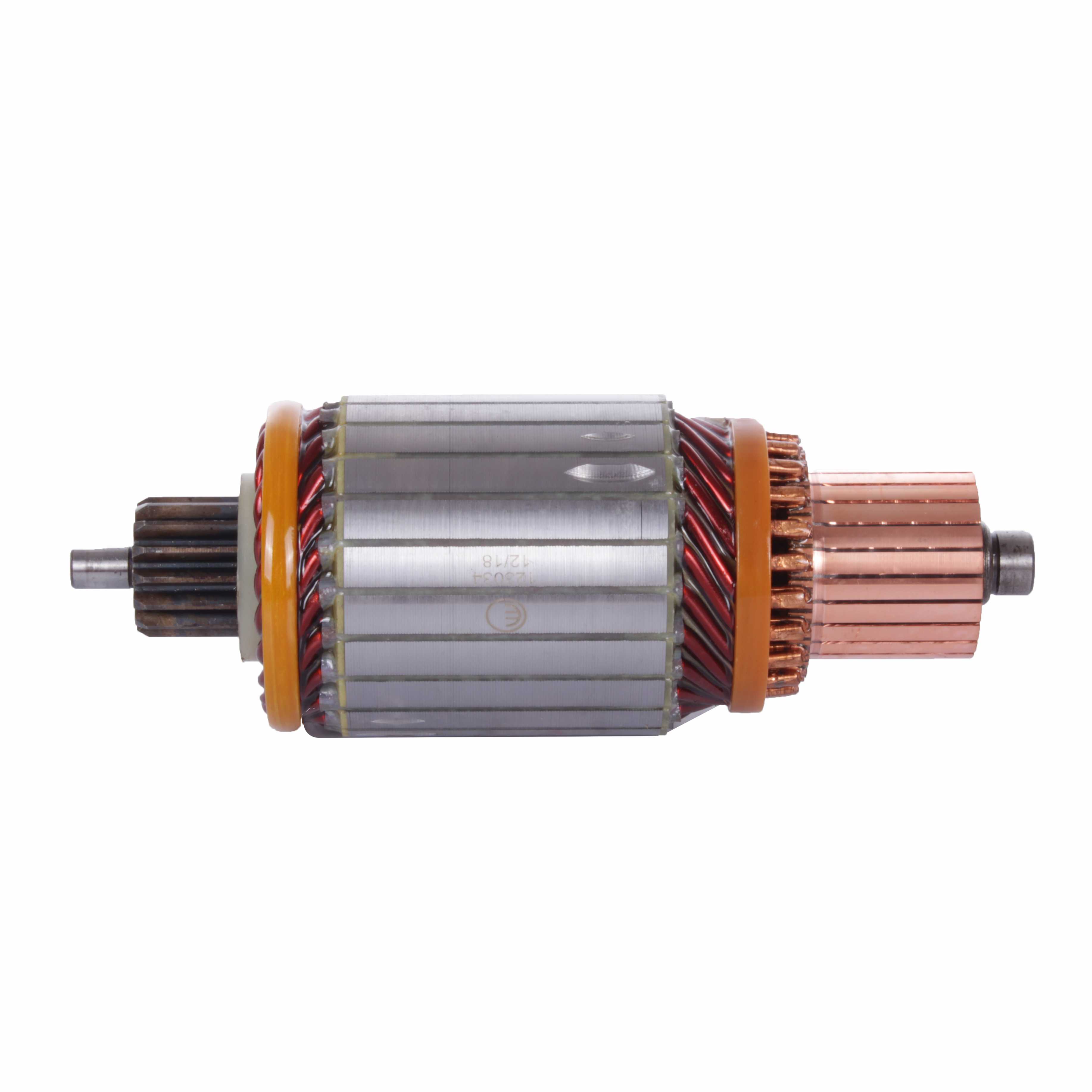 INDUZIDO MOTOR DE PARTIDA ISKRA 12V 15 DENTES CASE FORD JOHN DEERE - 123034 EURO