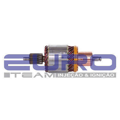 INDUZIDO MOTOR PARTIDA BOSCH 12V 15 DENTES GM IVECO MERCEDES-BENZ - 123072 EURO