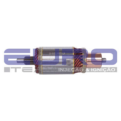 INDUZIDO MOTOR PARTIDA MITSUBISH CATERPILLAR 320C - VOLVO-SCANIA 24V - MP123094  -   