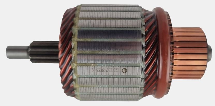 INDUZIDO 12V 9 DENTES COMP 113MM NISSAN EMPILHADEIRA - MP123137 EURO