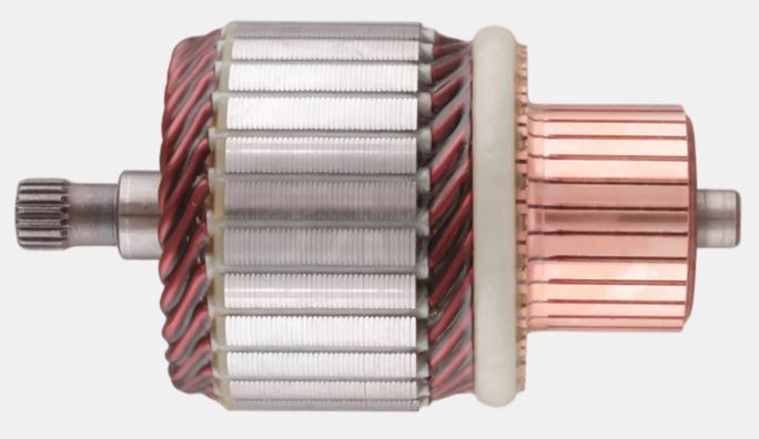 INDUZIDO MOTOR PARTIDA 18 DENTES FIAT DOBLO - MP123166 EURO